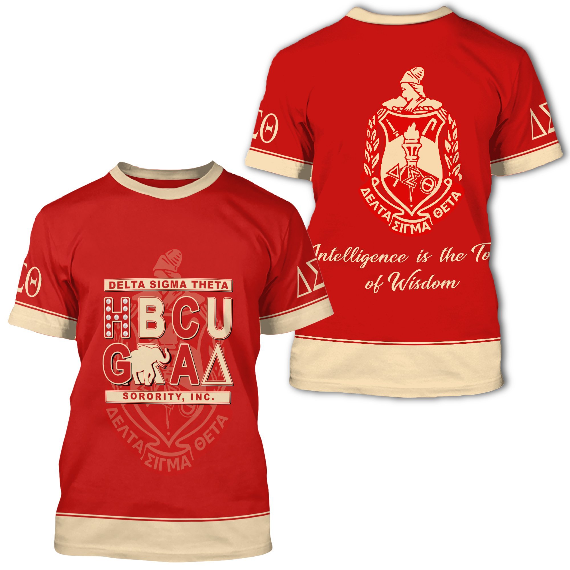 Masonstars T-Shirt – Delta Sigma Theta T-Shirt HBCU Style J1