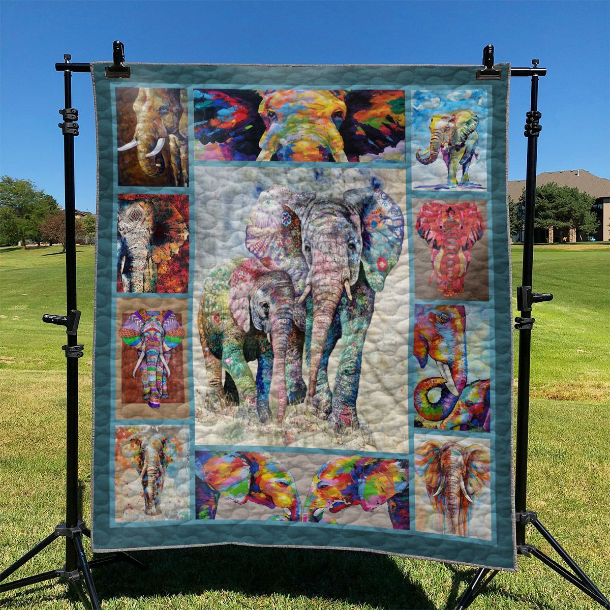 Elephant Yh3010147 Quilt Blanket