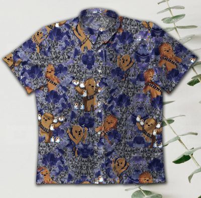 Gettyshirt Stars War Gt Vintage Cotton Mens Hawaii Ha105102