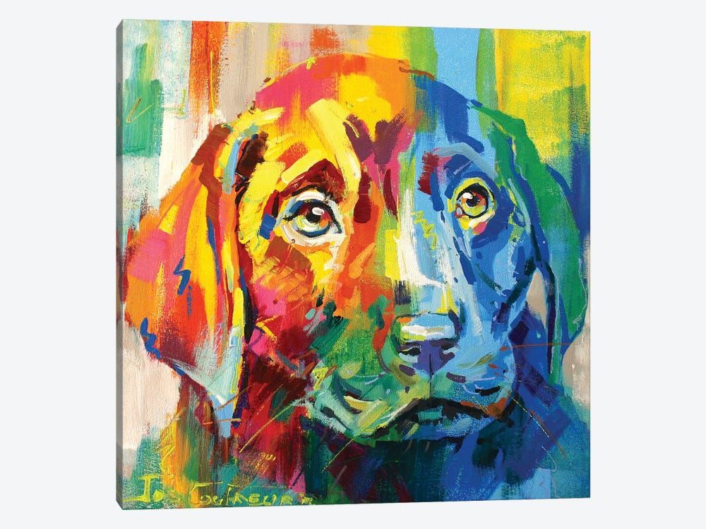 Labrador Puppy I Canvas Poster 8″x12″ 12×18″ 18″x26″ 24″x36″ 30″x45″