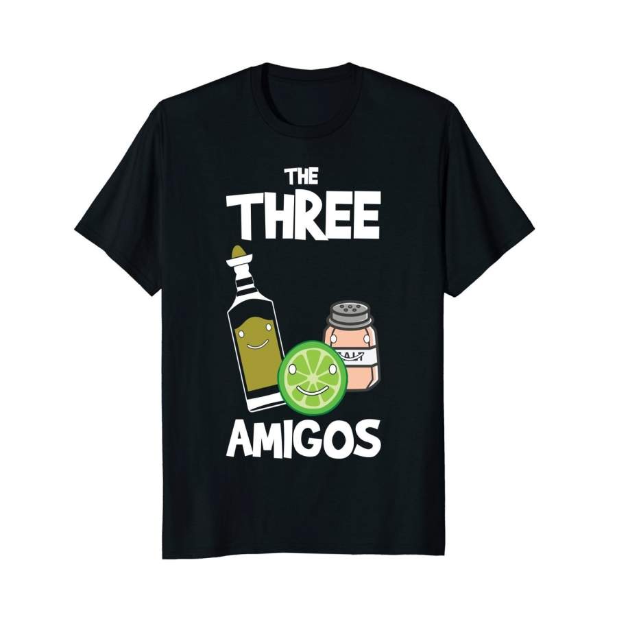 The Three Amigos Cinco De Mayo Mexican Holiday Cool T-Shirt Men Graphic T-Shirt