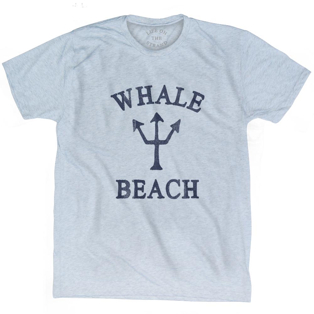 Nevada Whale Beach Trident Adult Tri-Blend T-Shirt