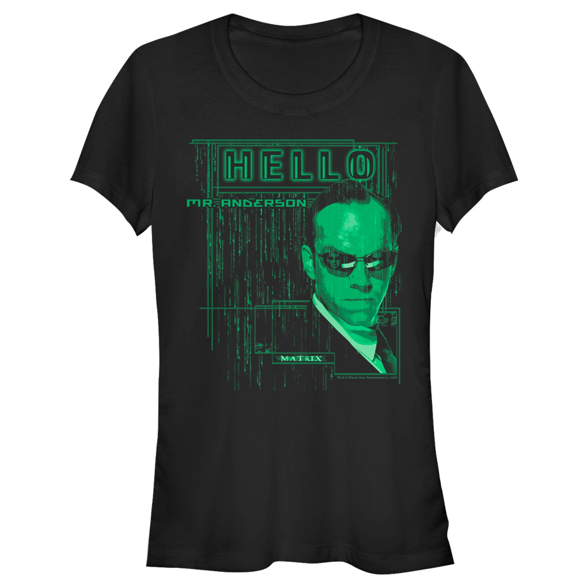 The Matrix Junior’S Hello Mr. Anderson  T-Shirt