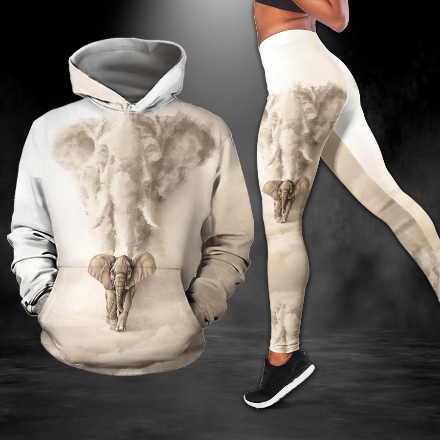 Elephants Stay Strong Hoodie & Legging