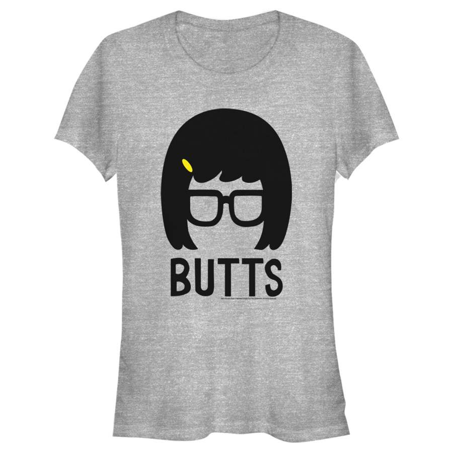 Bob’s Burgers Junior’s Tina Butts Silhouette  T Shirt