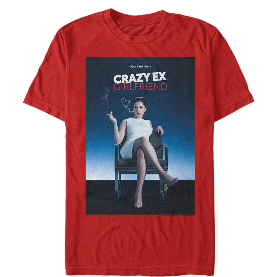 Crazy Ex-Girlfriend Men’s Crazy Instinct Poster  T Shirt