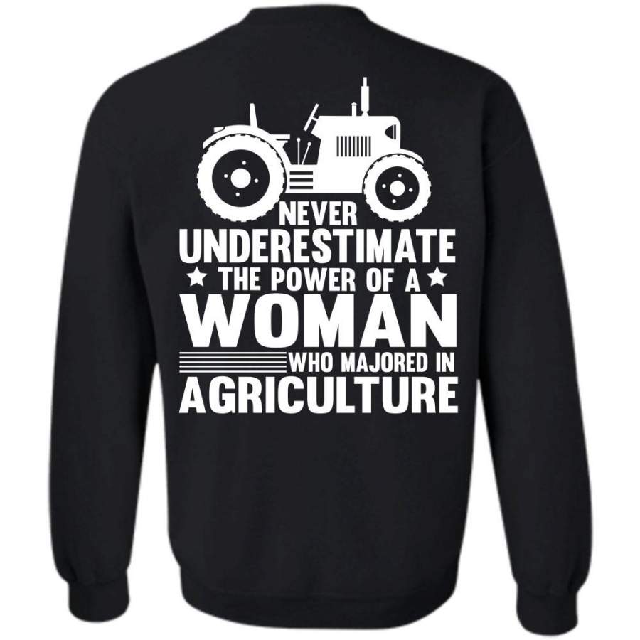 Who Majored In Agriculture T Shirt, I Love Farming Sweatshirt