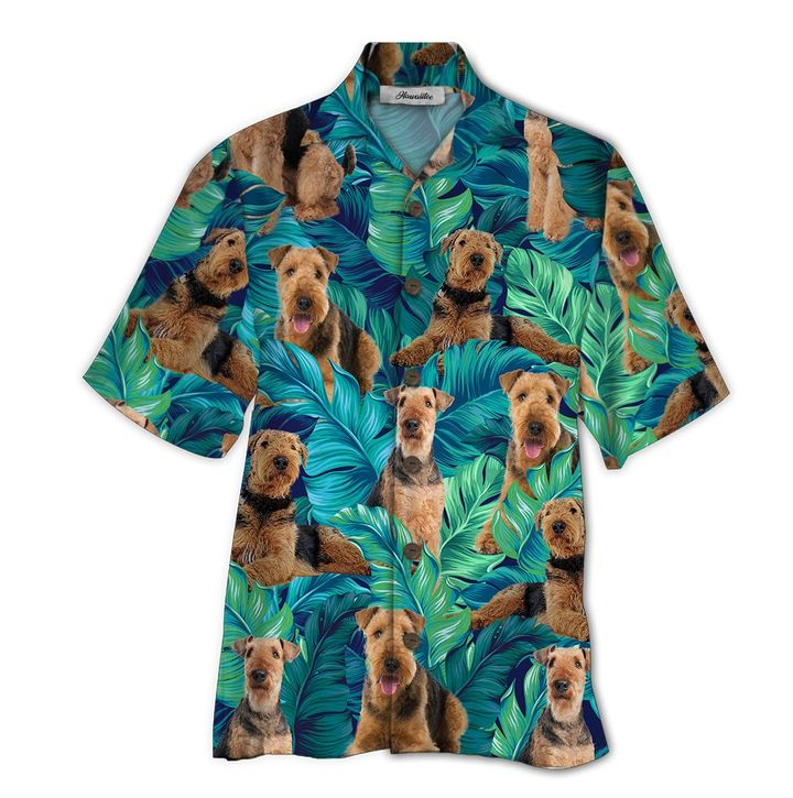 Airedale Terrier Aloha Hawaii Shirts For Men Women Ha55670