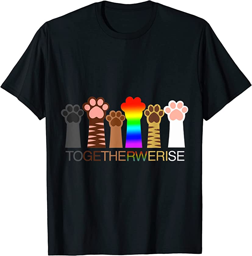 Print Kitten LGBT-Q Ally T-Shirt