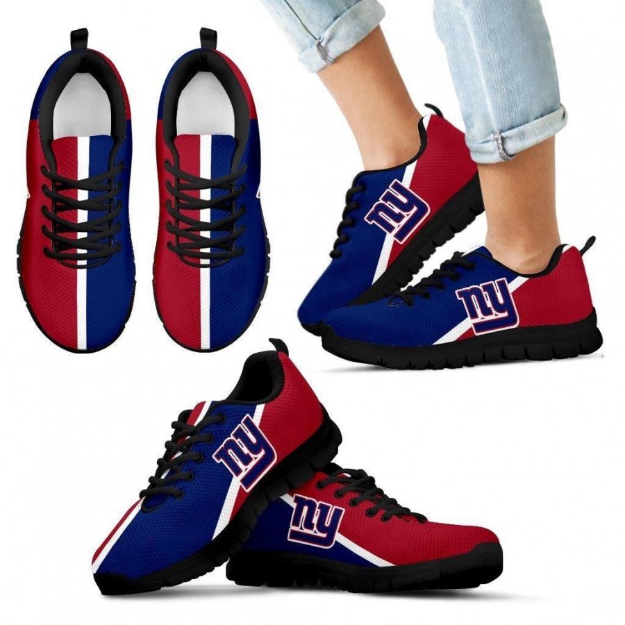 Dynamic Aparted Colours Beautiful Logo New York Giants Sneakers #918