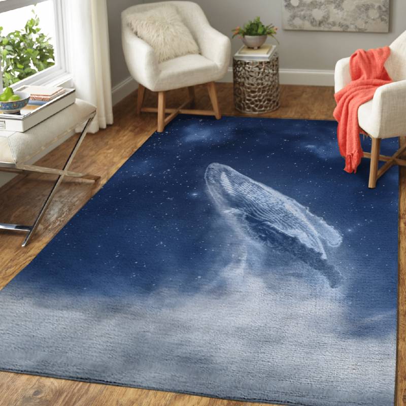 Star whale – Space Area Rug Carpet