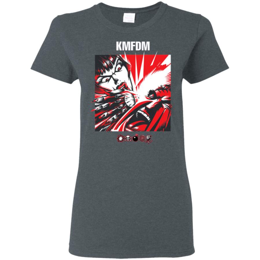 Kmfdm Symbols Ladies’ T-Shirt