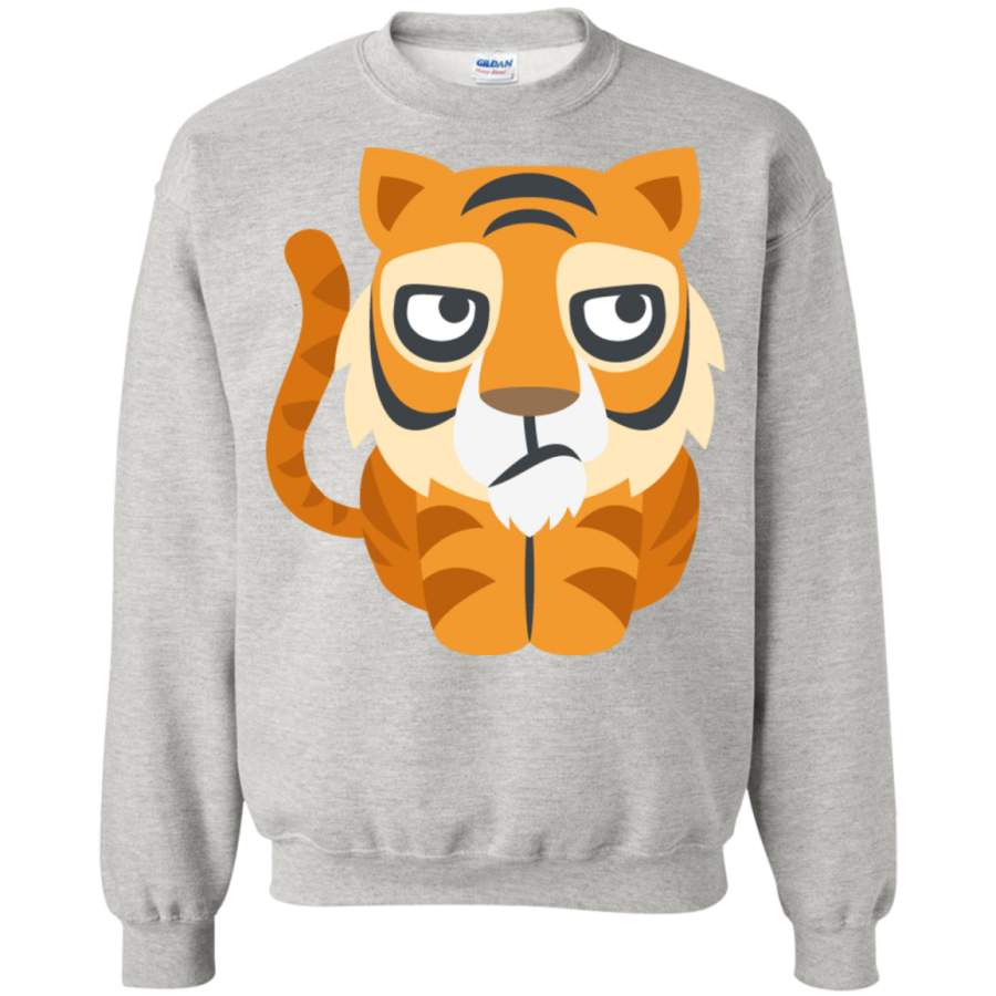 Bored Tiger Emoji Sweatshirt