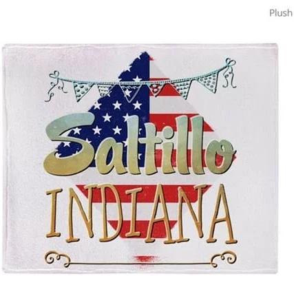 Saltillo Indiana Throw Blanket