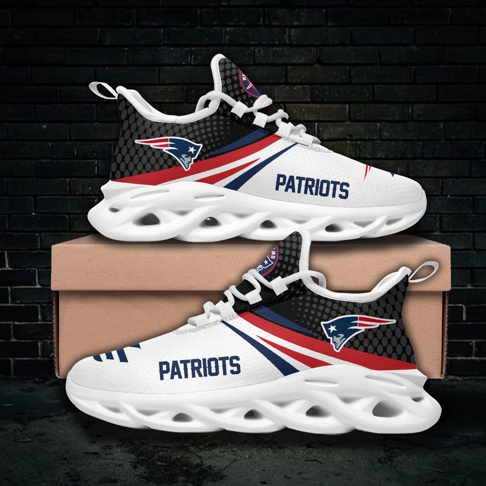 New England Patriots Yezy Running Sneakers Bg89