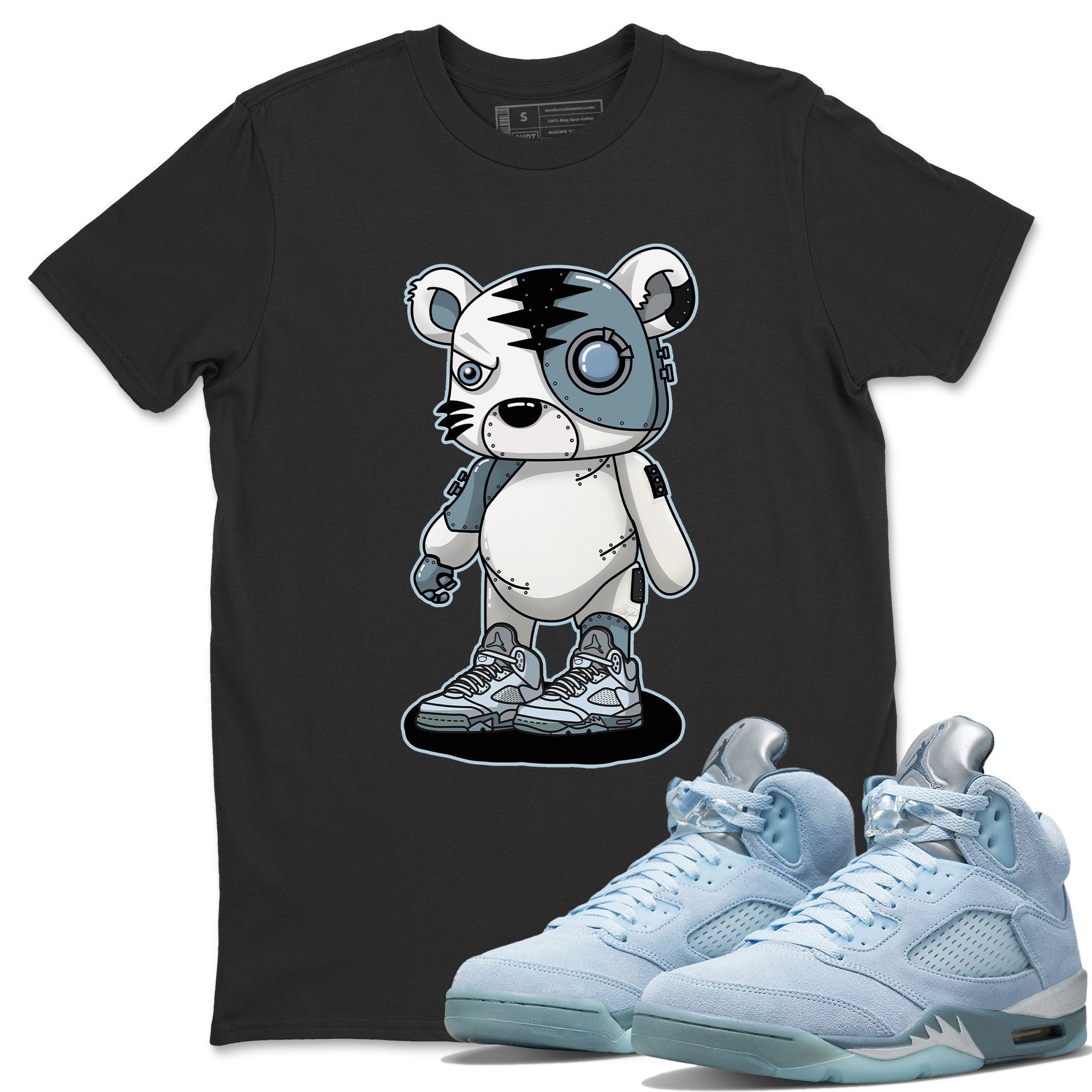 Cyborg Tiger T-Shirt – Air Jordan 5 Blue Bird