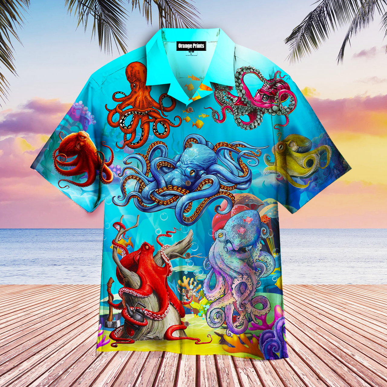 Octopus Protect Ocean Hawaii Lover Hawaii Shirt For Men Women Ha11883