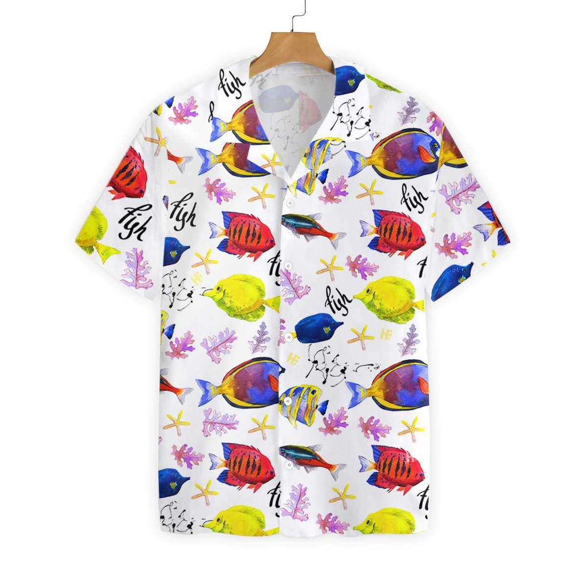 Colorful Fish Hawaii Shirt Ha23730