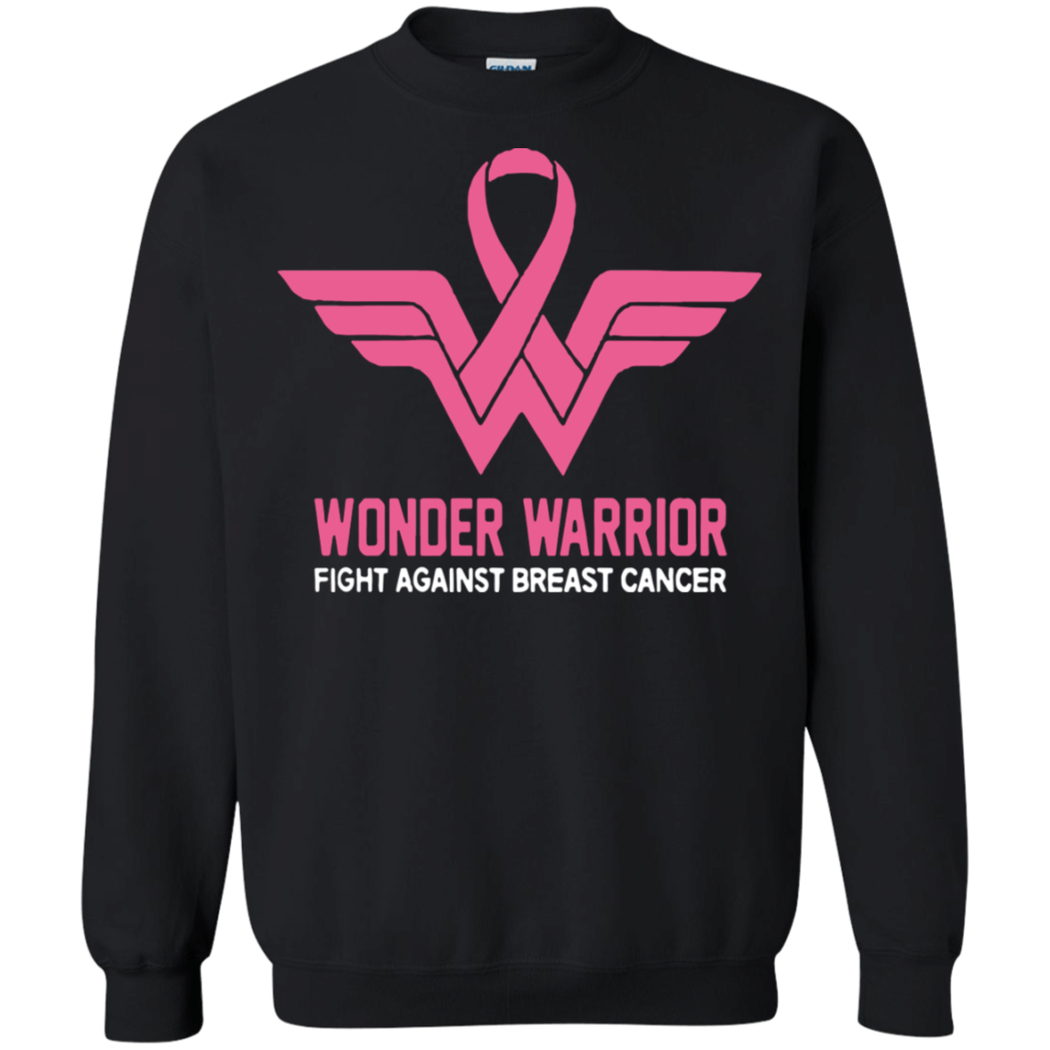 Wonder warrior fight against breast cancer shirt Sweatshirt