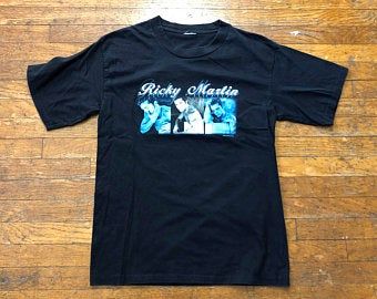 Vintage Ricky Martin T-shirt 00s Ricky Martin Tee 1166