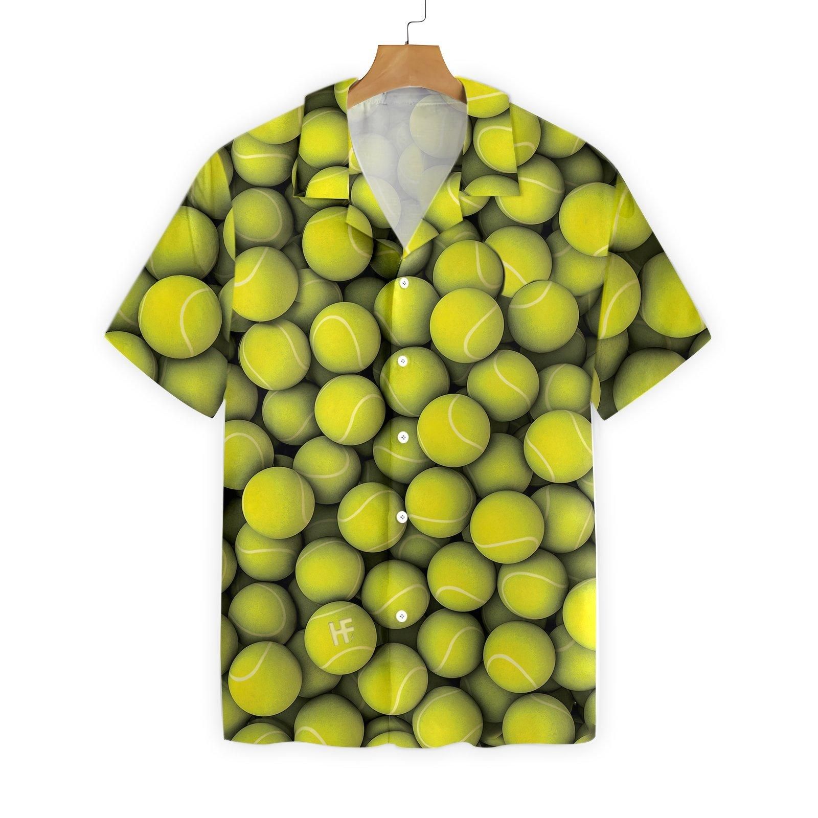 Tennis Ball Pattern 2701 Hawaii Shirt Ha93792