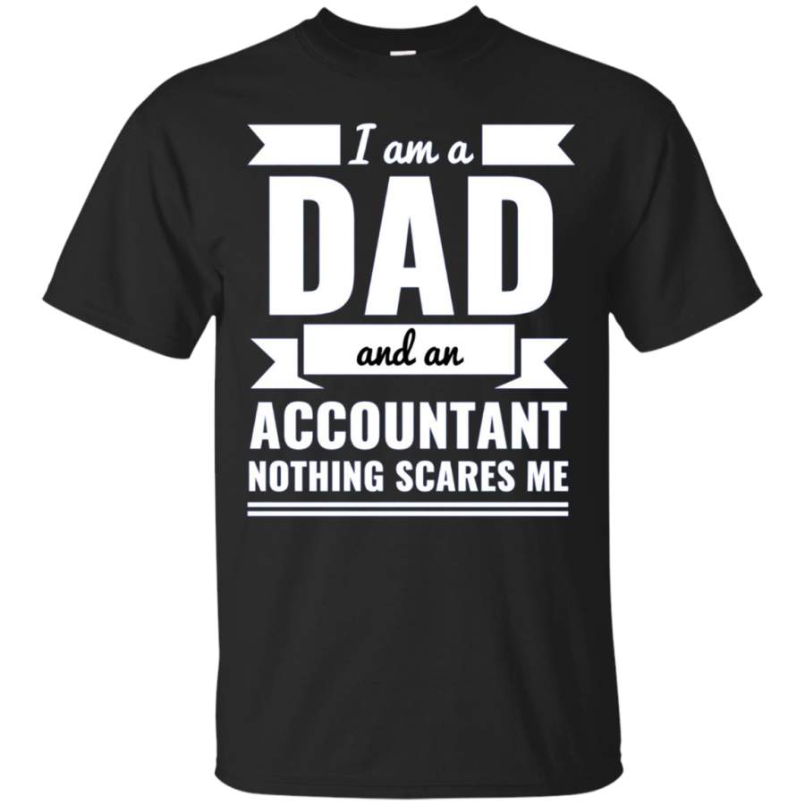 AGR Dad Accountant Nothing Scares Me Long Sleeve T-shirt Father