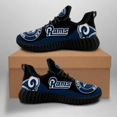 Los Angeles Rams Unisex Sneakers New Sneakers Custom Shoes Football Yeezy Boost – Yeezy Shoes