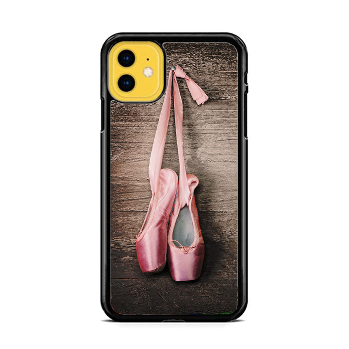 Ballerina Shoe Vintage Pink2 iPhone 11 Case