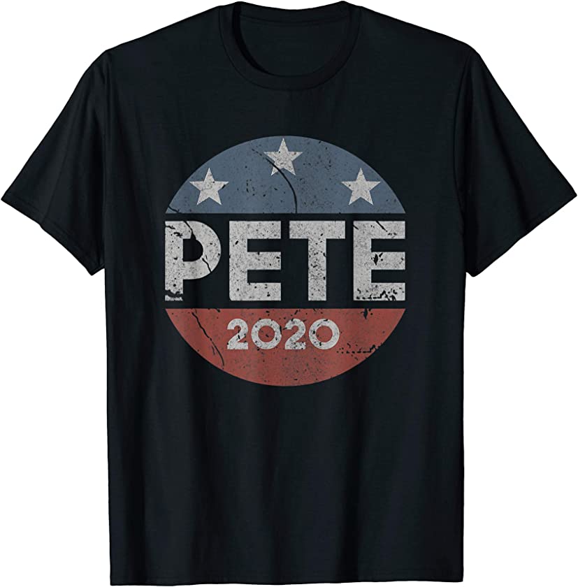 Vintage Mayor Pete Buttigieg For President 2020 T-shirt. T-Shirt