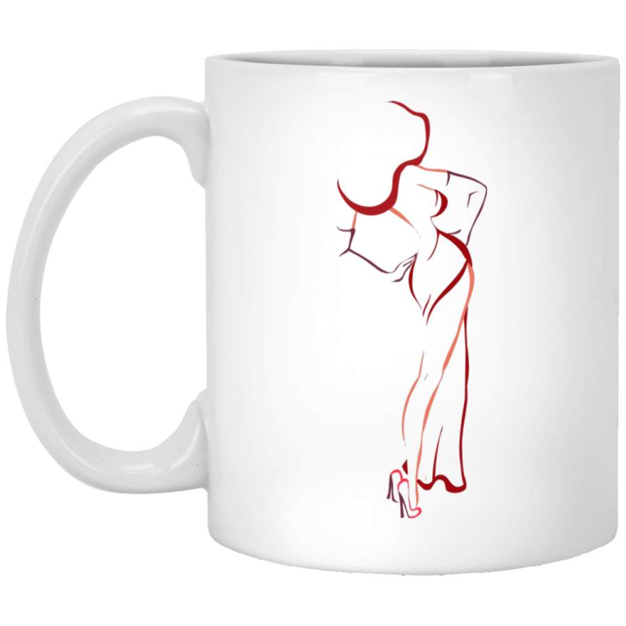 Jessica Rabbit Symbol Mug 11 oz. White Mug