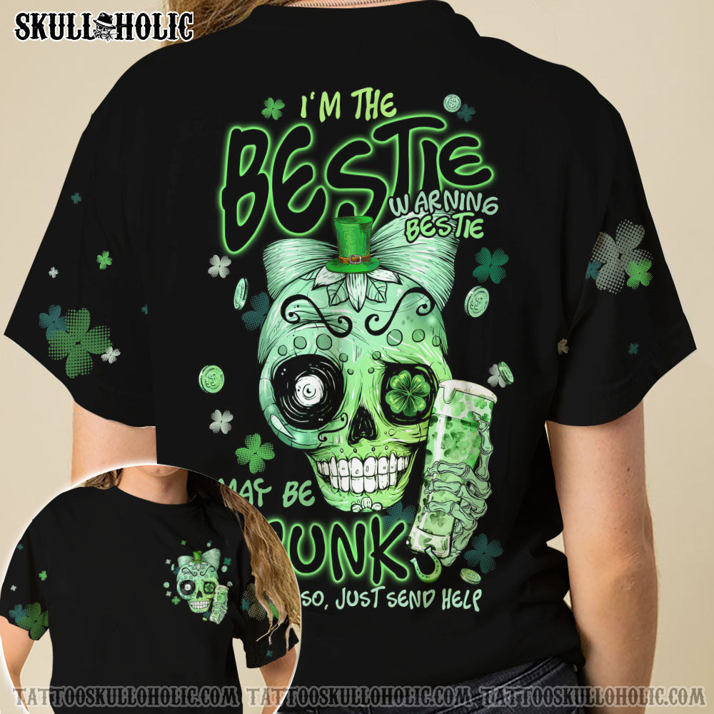Skull Couple Drunk All Over Print – Latg2001222Ha