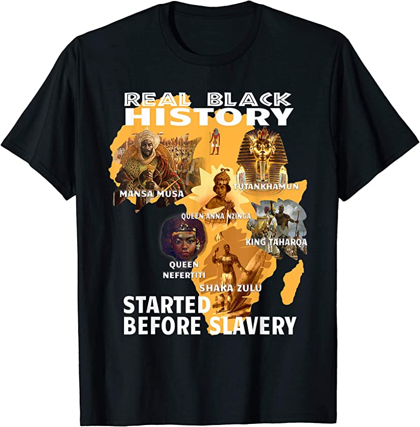 Black Awareness Afrocentric Attire African American Slavery T-Shirt