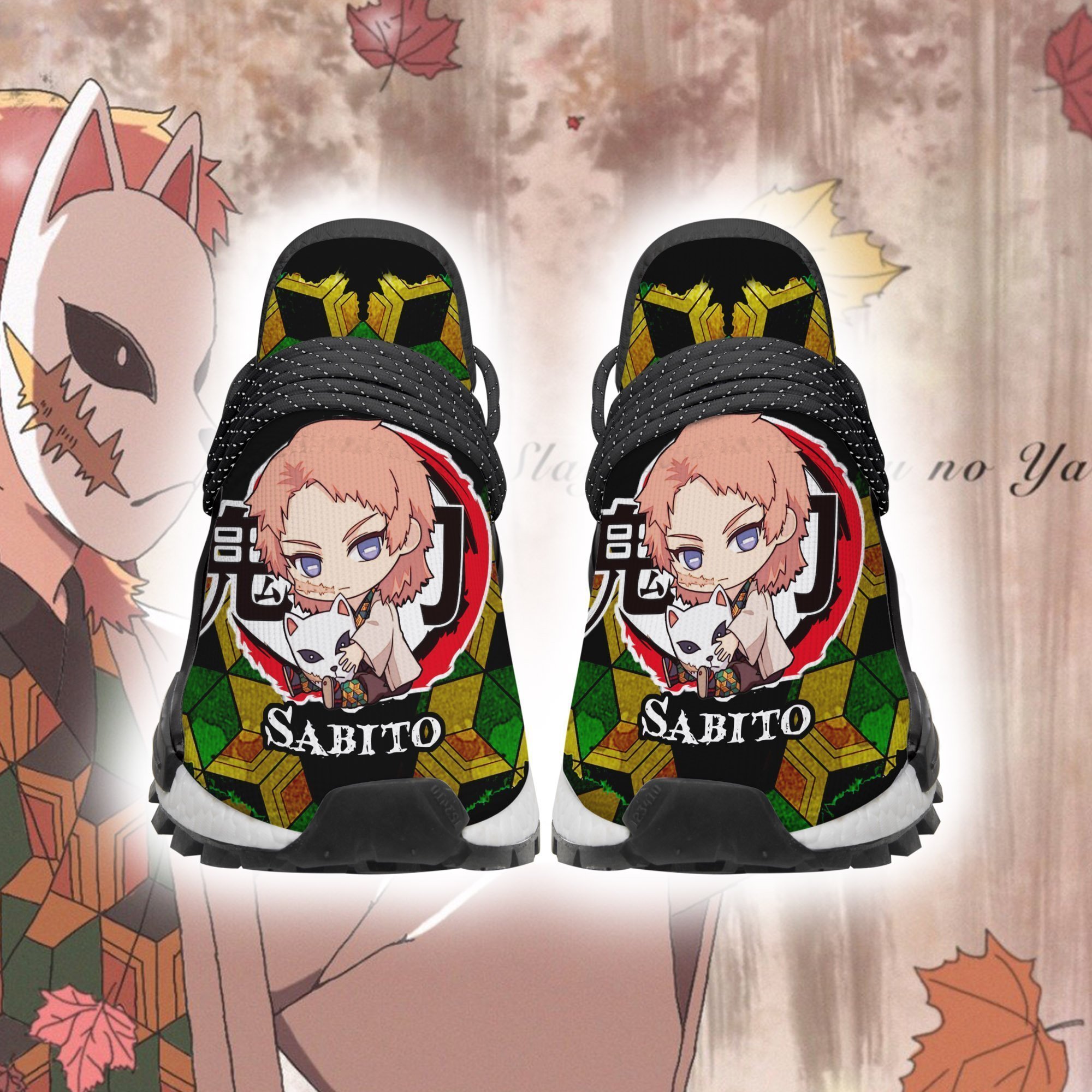 Sabito Shoes Custom Demon Slayer Anime Sneakers