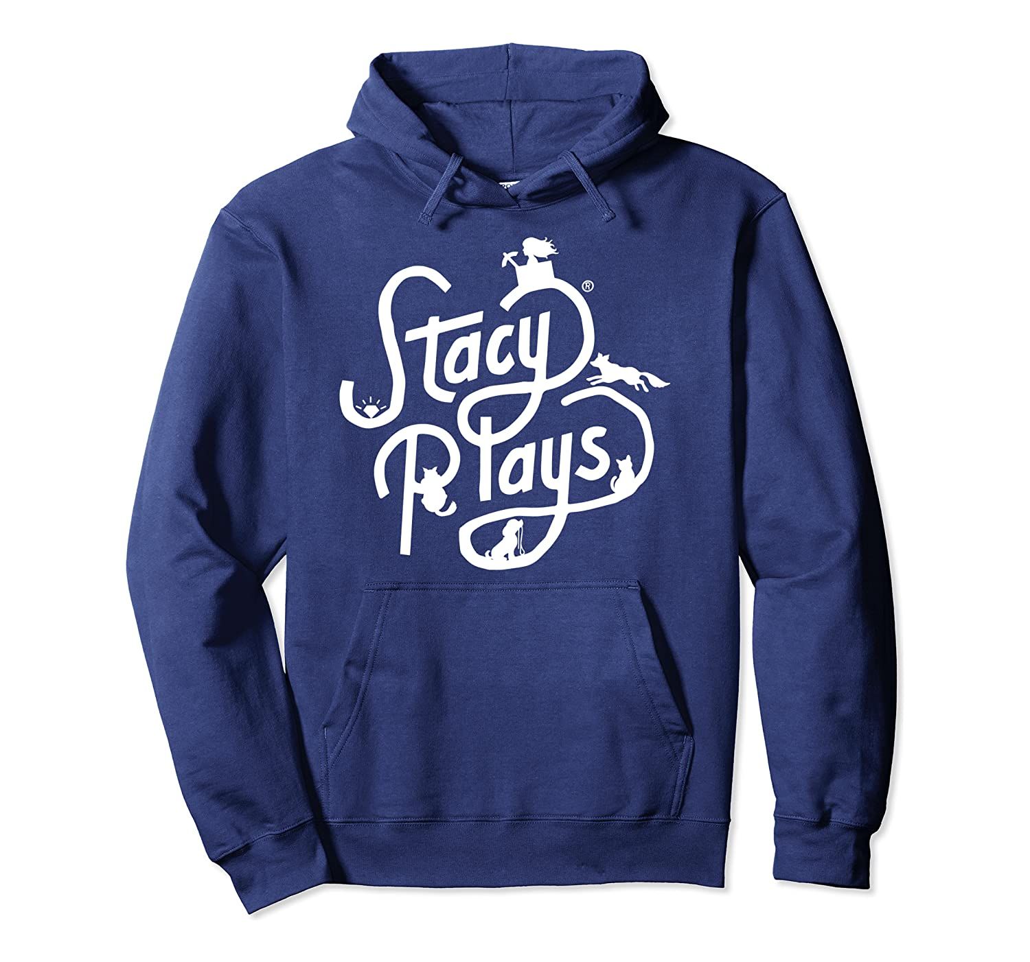 StacyPlays Logo Pullover Hoodie Sweatshirt T-Shirt