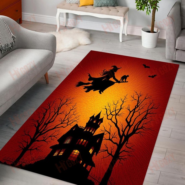 Halloween Witch Rug Hw0608N18