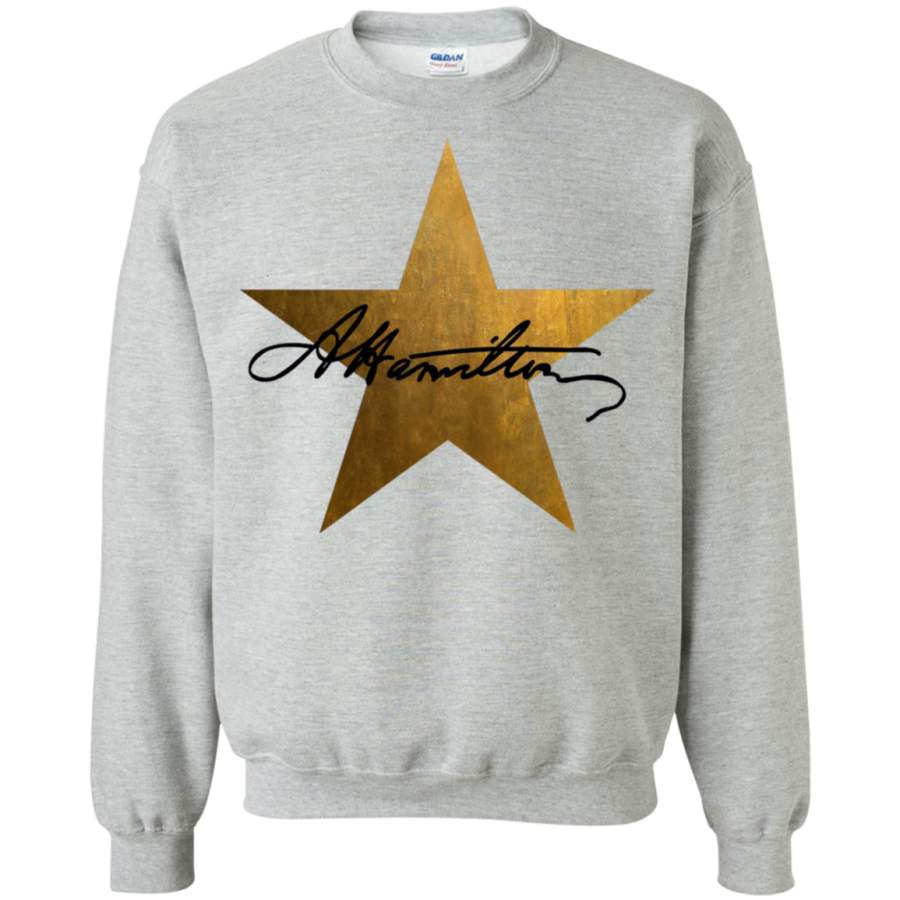 AGR Hamilton Star Crewneck Pullover Sweatshirt