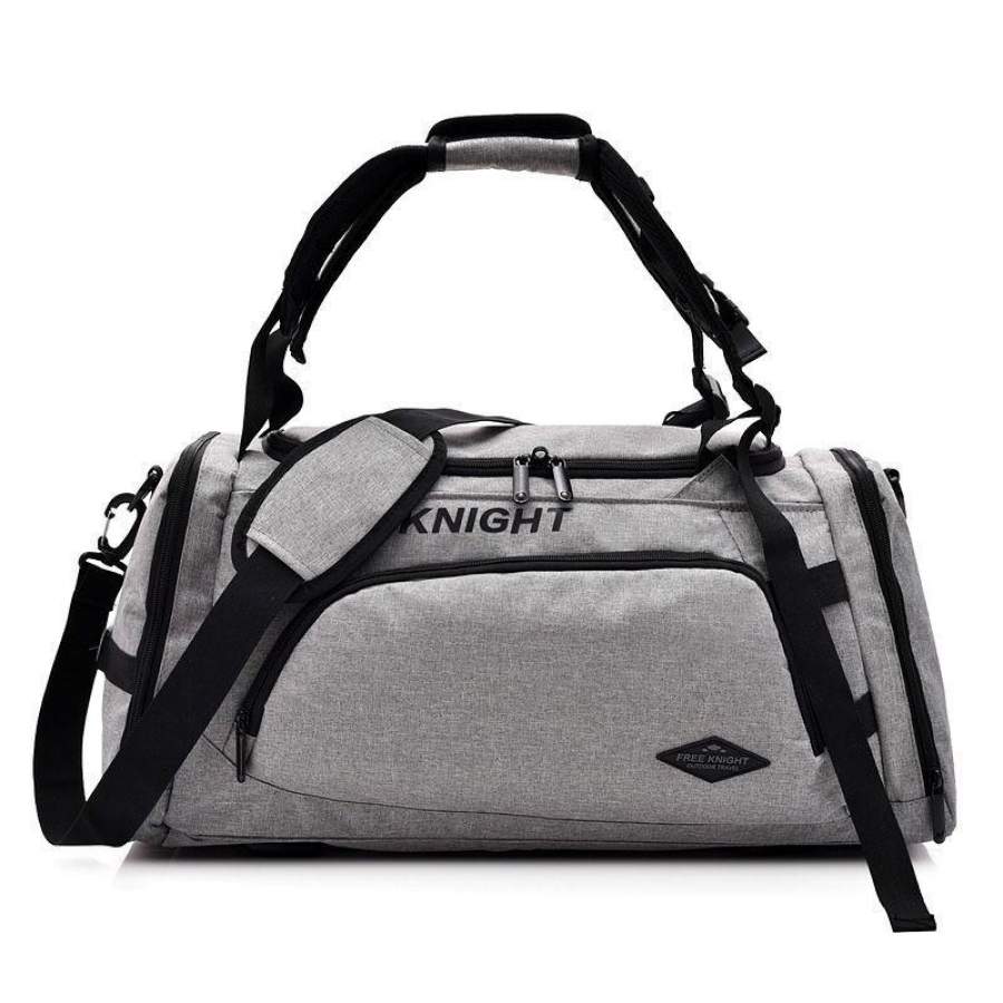 3 in 1 Gym Duffle Bag Waterproof Travel Weekender Bag for Men Women Duffel Bag Backpack with Shoes Compartment Overnight Bag 35L