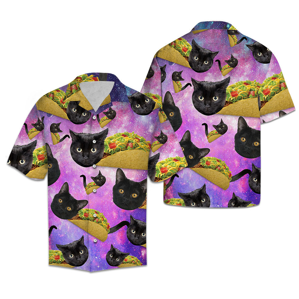 Black Cat Tacos Bell Galaxy Hawaii Shirt Personalizedwitch Ha93889