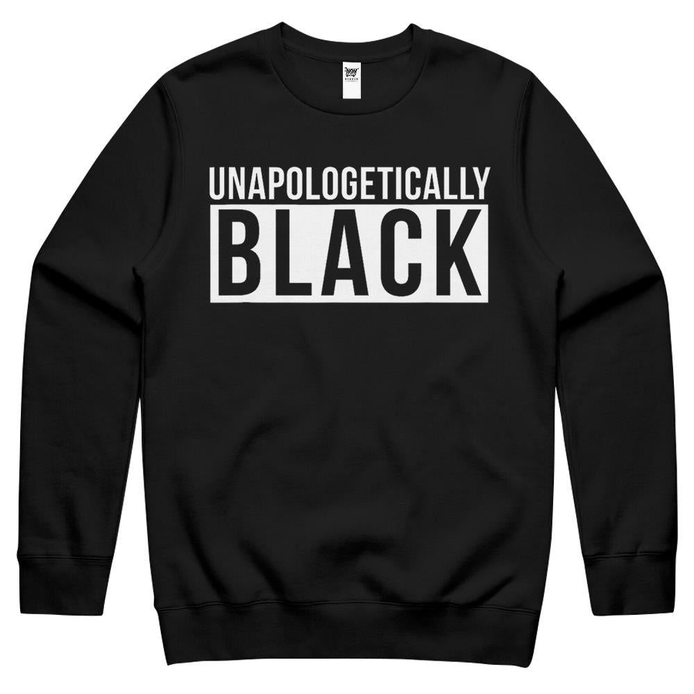 Unapologetically Black Shirt Black Lives Matter Crewneck Sweatshirt