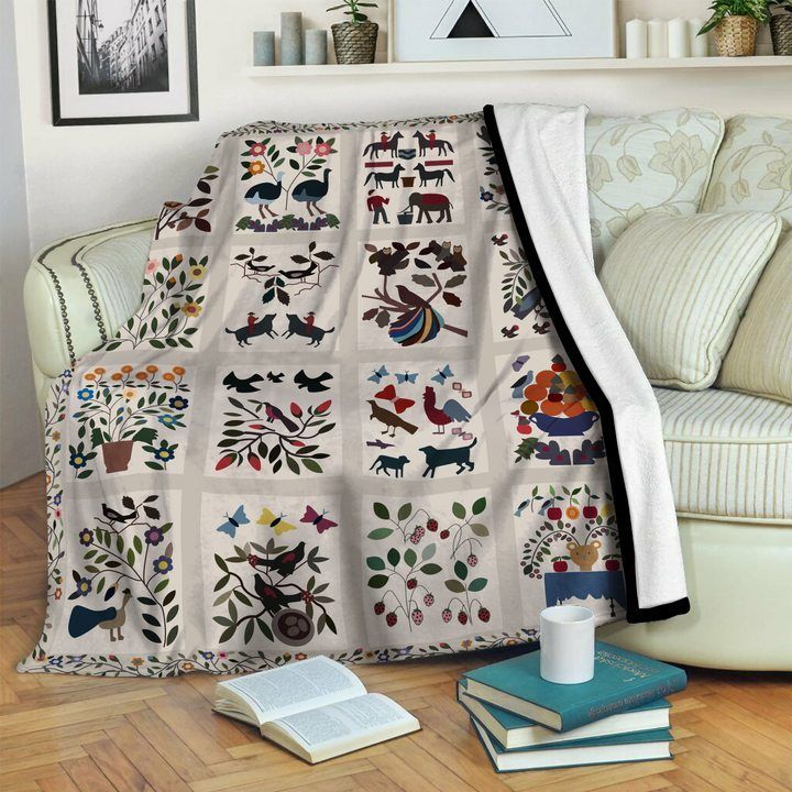 Animal Clm2711063S Sherpa Fleece Blanket