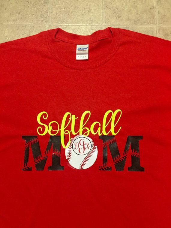 Softball Mom With Personalization By Wonderfullymadecd Shirt