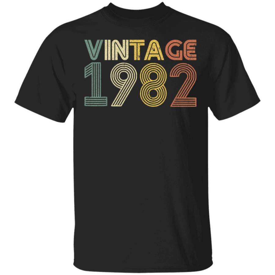 37th Birthday Gift Vintage 1982 Classic Coffee Mug Unisex Men Women Tshirt