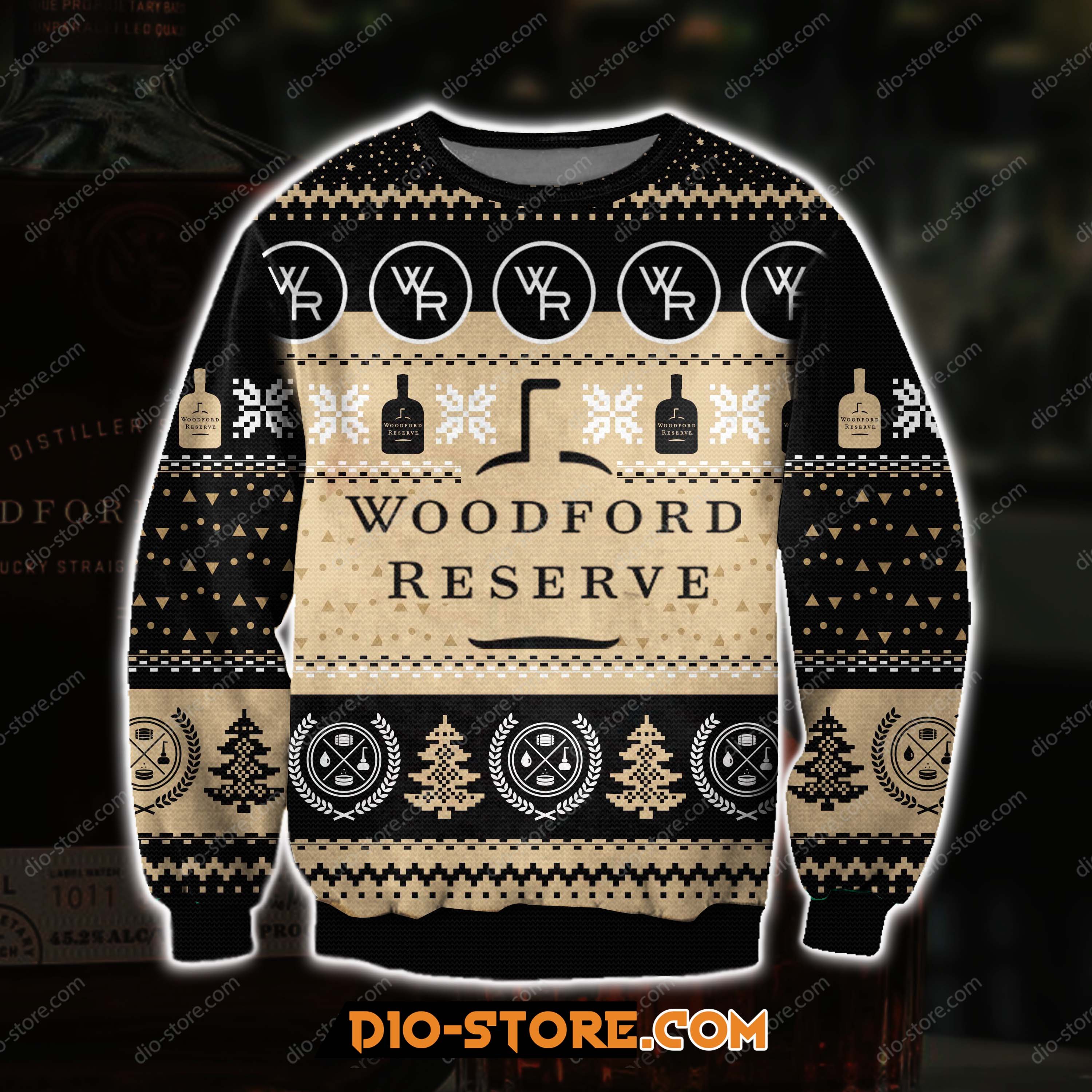 Woodford Reverse Wine 3D All Over Print Ugly Christmas Sweatshirt Hoodie All Over Printed Cint10321