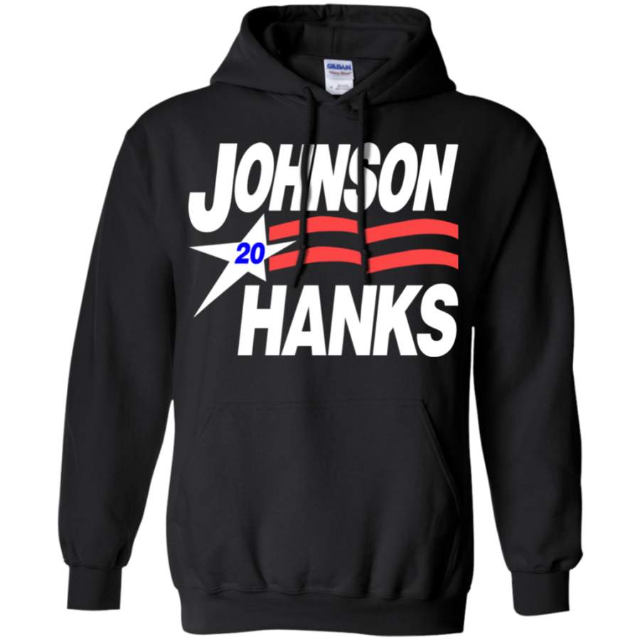 The Rock Johnson and Tom Hanks for president 2020 t shirt 1 Hoodie