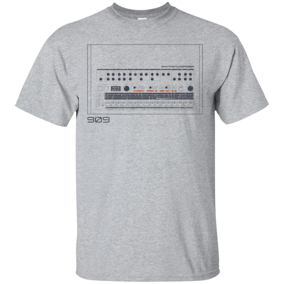 Analog Vintage Drum Machine – Retro 909 Nerd T-Shirt