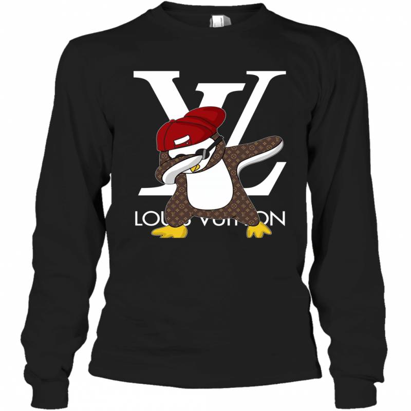 Penguins Lv Louis Dabbing Long Sleeve T-Shirt