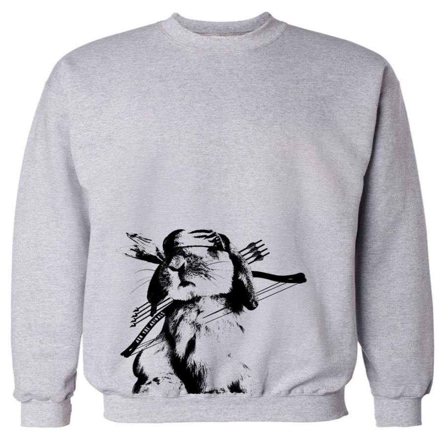 Women’s | Rambo Bunny | Crewneck Sweatshirt