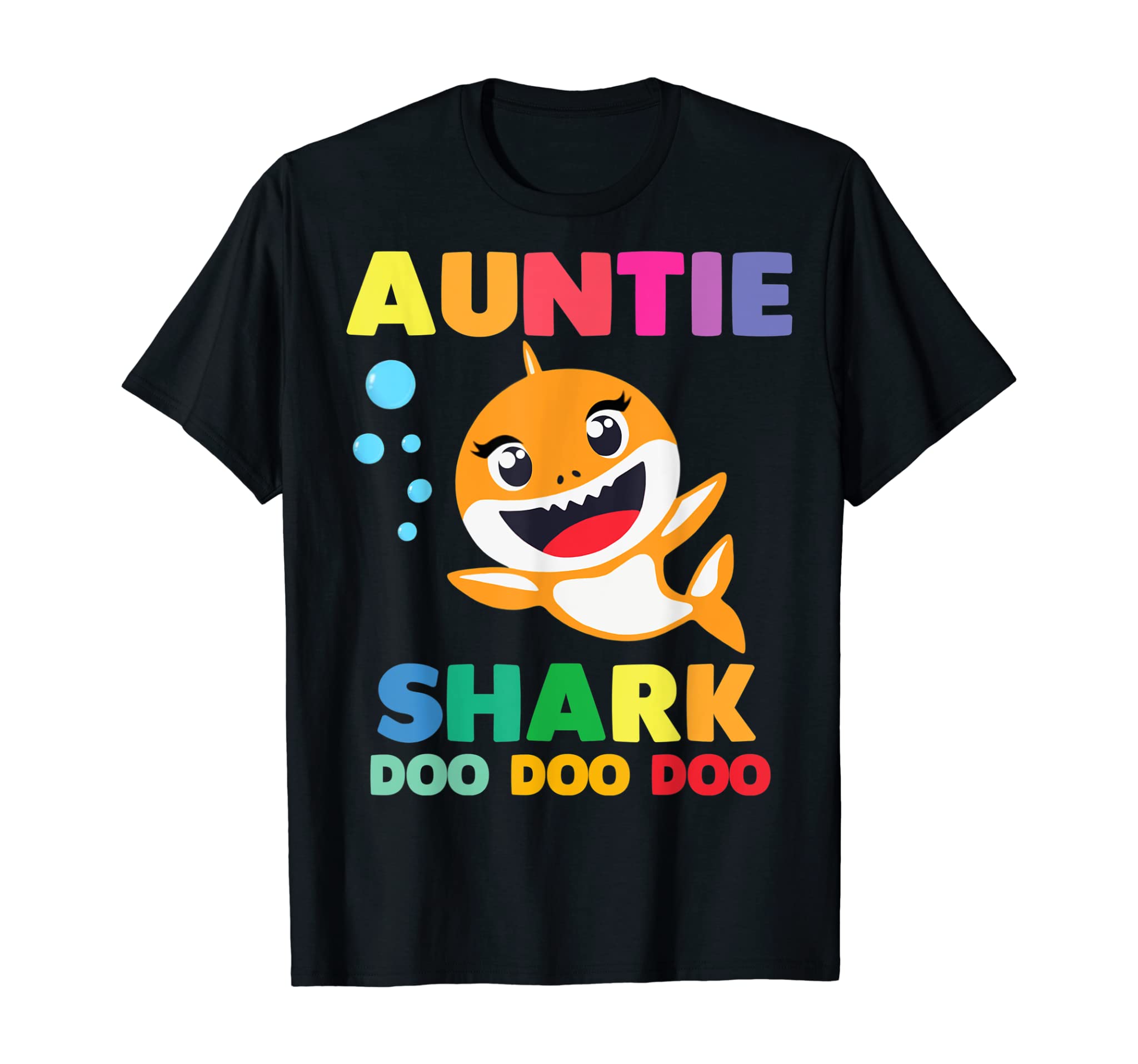 Auntie Shark Doo Doo Uncle Mommy Daddy Aunt Tshirt