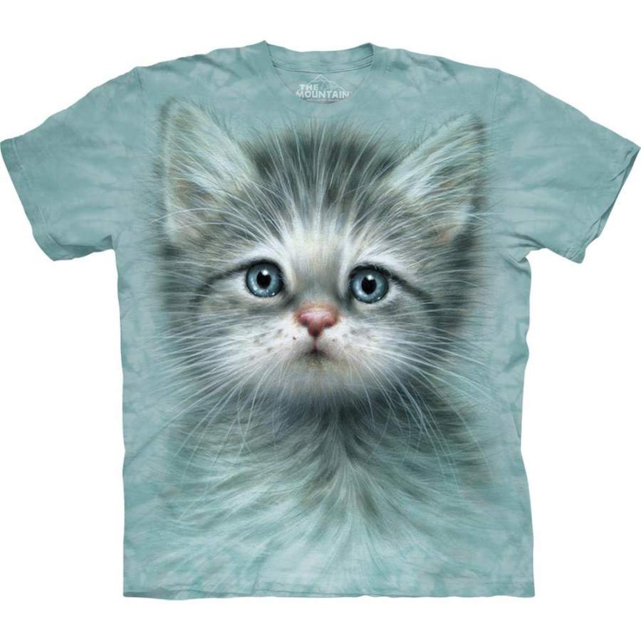 Blue Eyed Kitten Kids T-Shirt