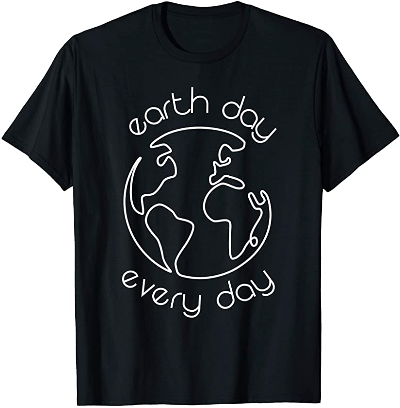 Cute Trendy Aesthetic Earth Day T-Shirt